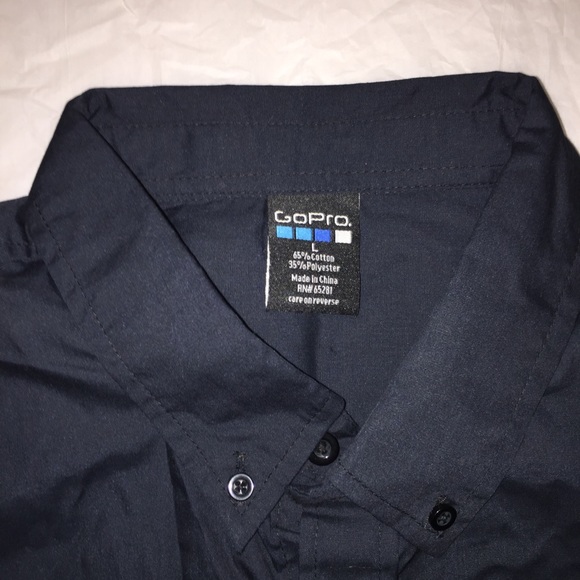 GoPro Pro Operator Shop Button Up Shirt - Picture 3 of 5